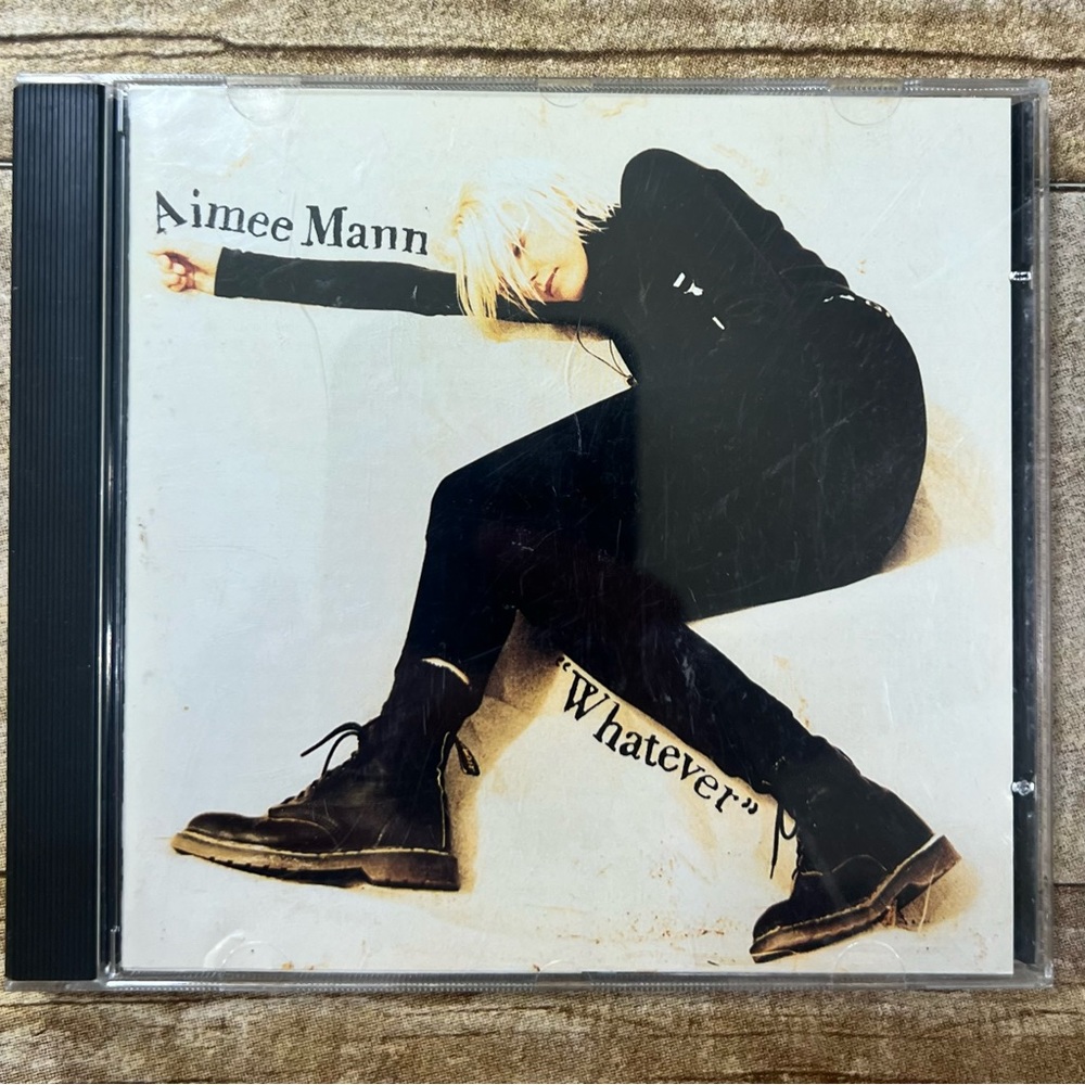 Aimee‎ Mann Whatever CD 1993 Rock Imago Records Promo IM 21017-2-DJ